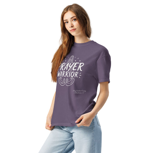 Prayer Warrior Christian Bible Verse T-Shirt